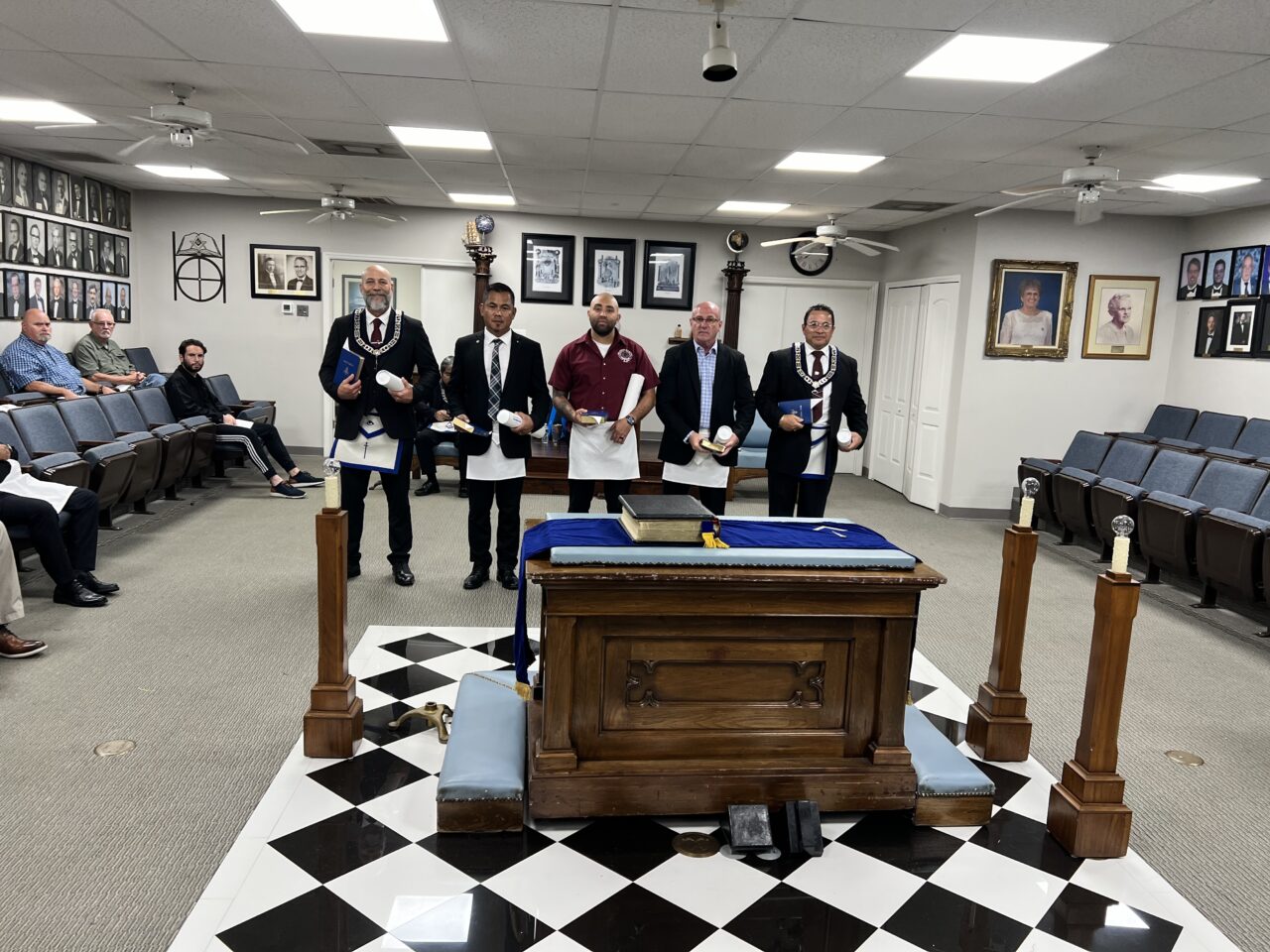 Meeting May 14th, 2024 — Master Mason Apron and Bible Ceremony