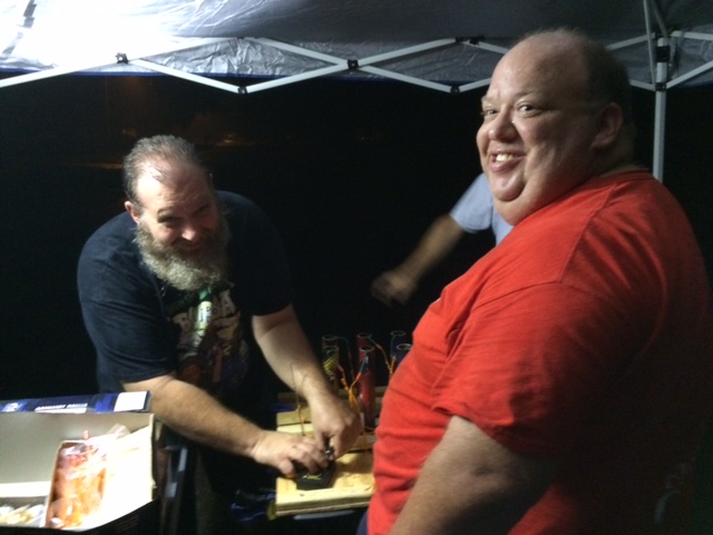 Fourth of July 2015 – Getting Fireworks Ready