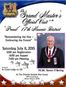 Grand Master Invitation for 2015