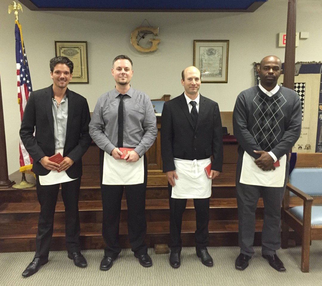 New Master Masons — March 16th, 2016 — Congratulations !!!