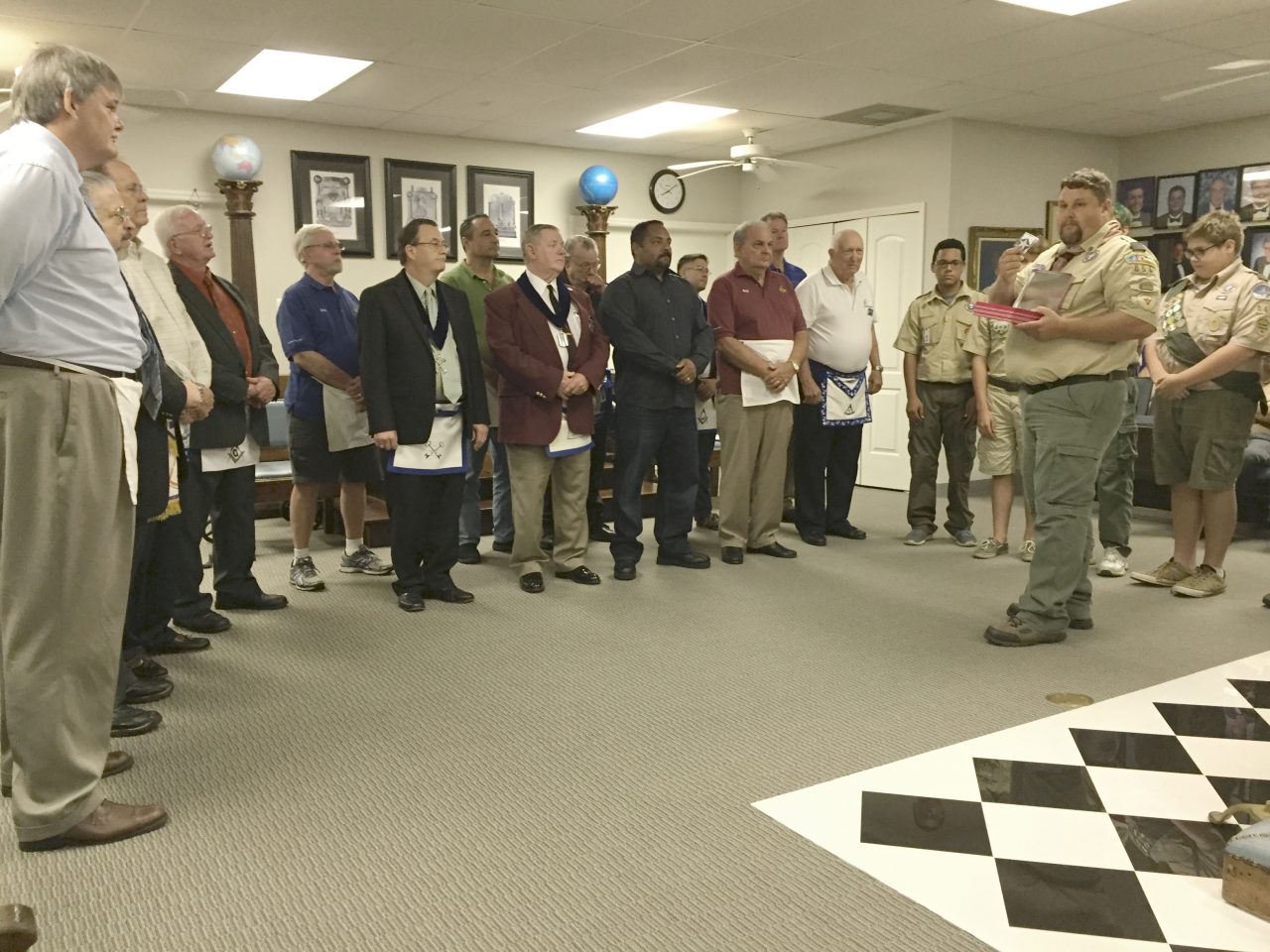 Scholarship and Boy Scout Star Presentations 14
