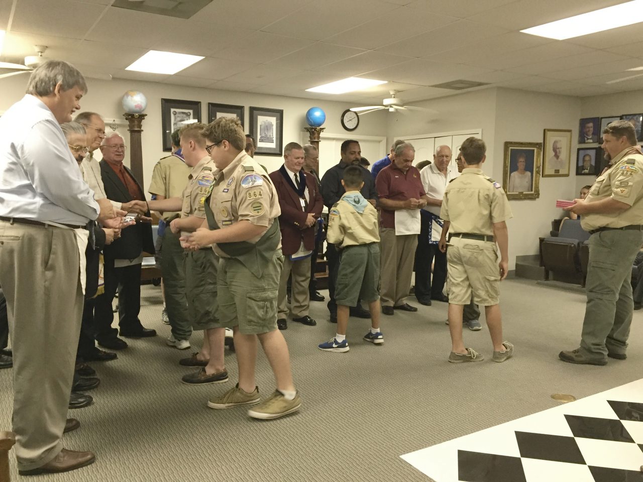 Scholarship and Boy Scout Star Presentations 15
