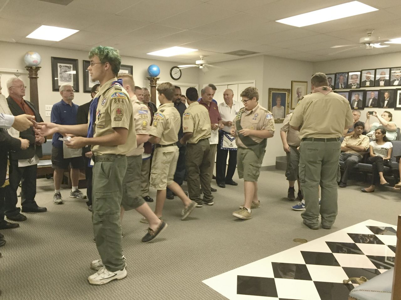 Scholarship and Boy Scout Star Presentations 16