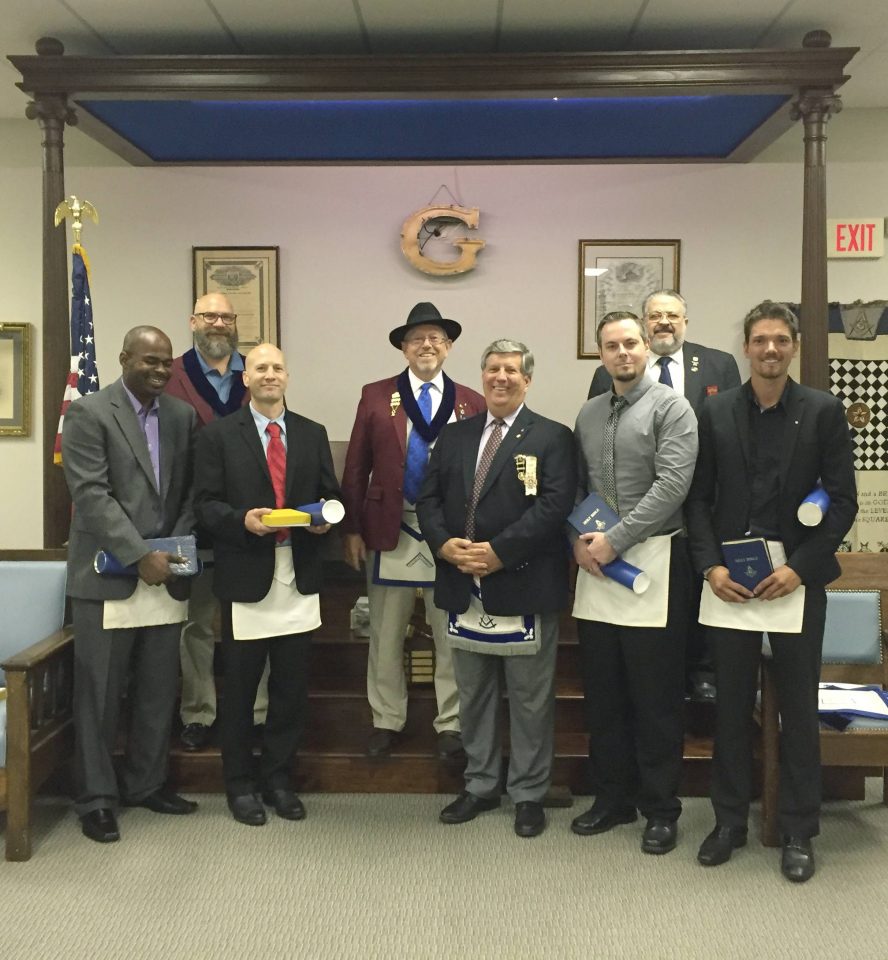 Master Mason Bible and Apron Ceremony — August 9th, 2016