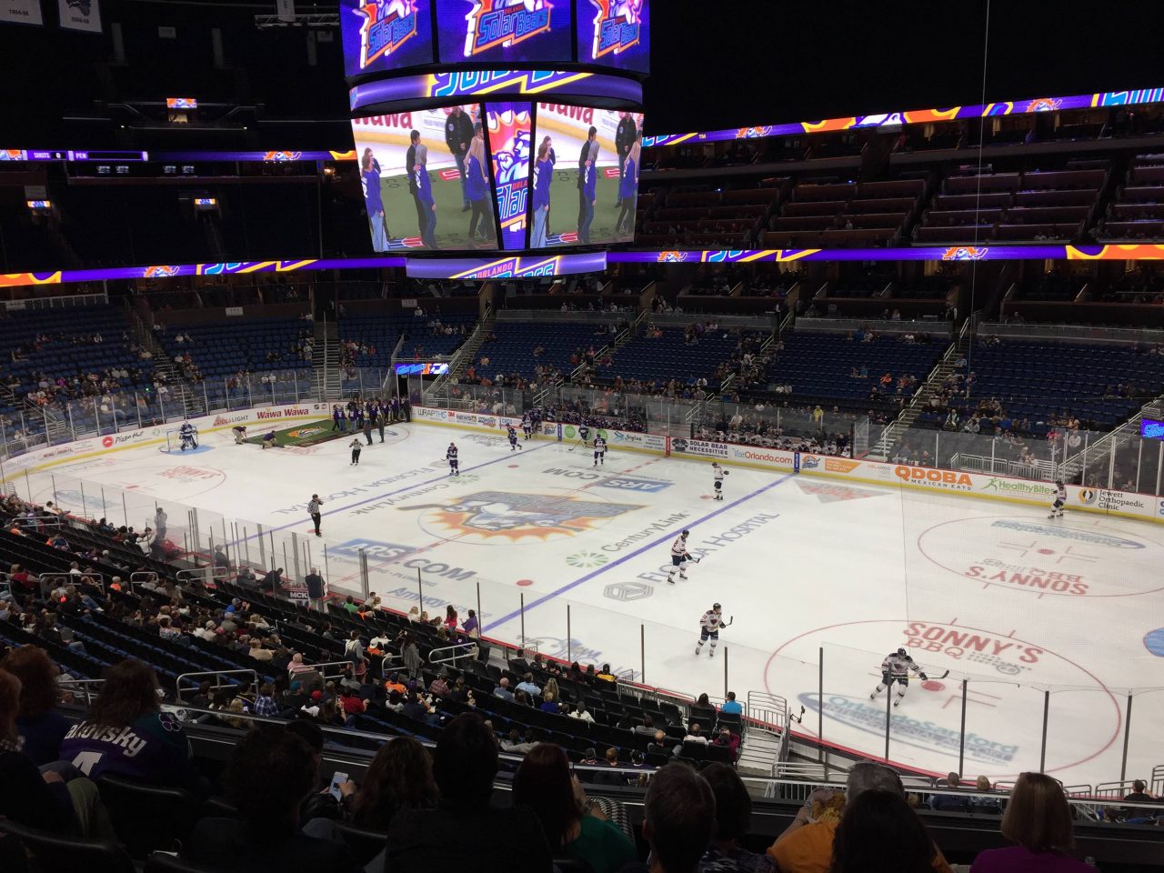 Orlando Solar Bear Hockey Night