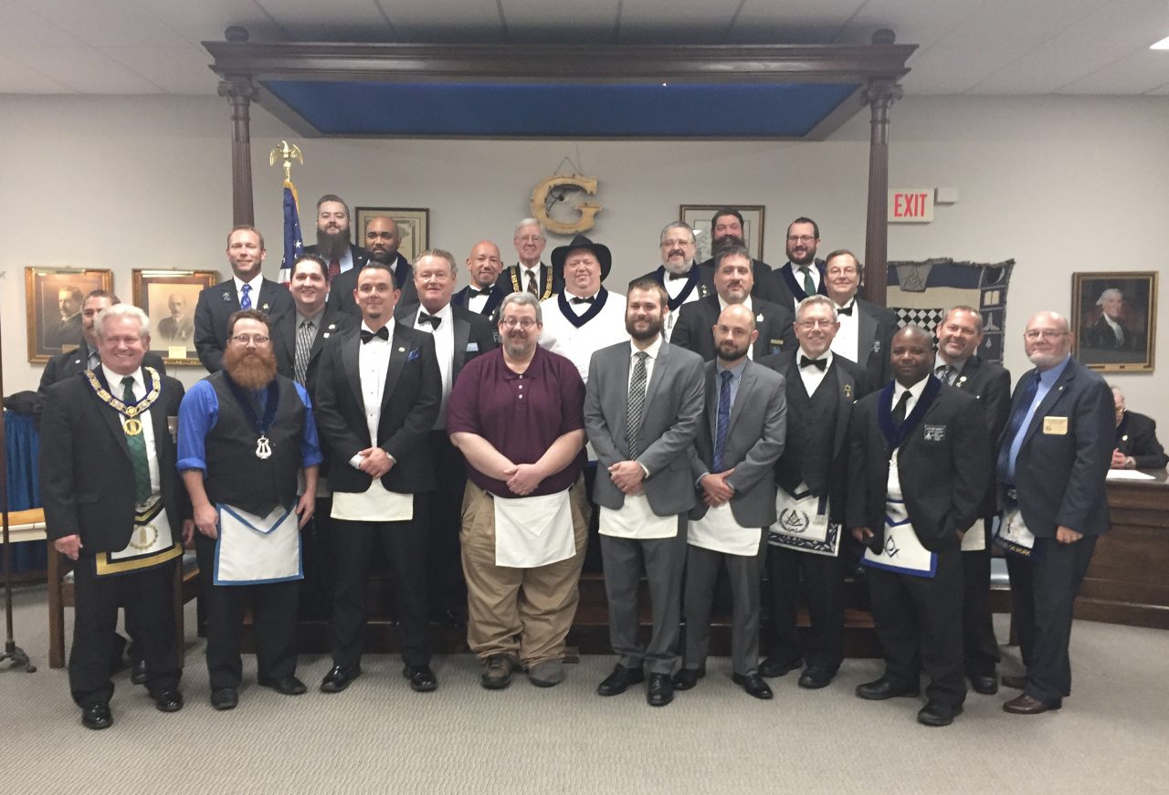 Master Mason Degree 06/26/2017 — Congratulations Brothers !!!