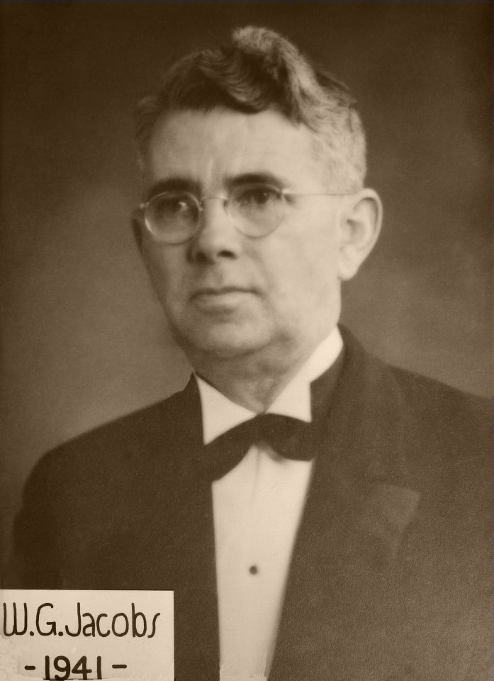 W G Jacobs, PM 1941