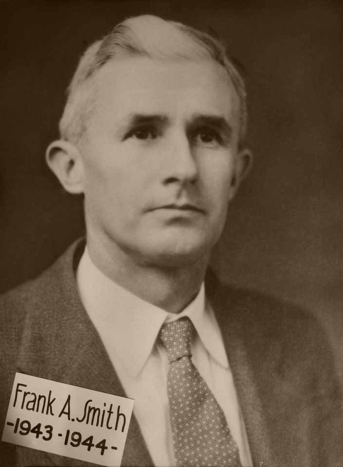 Frank A Smith, PM 1943 and 1944