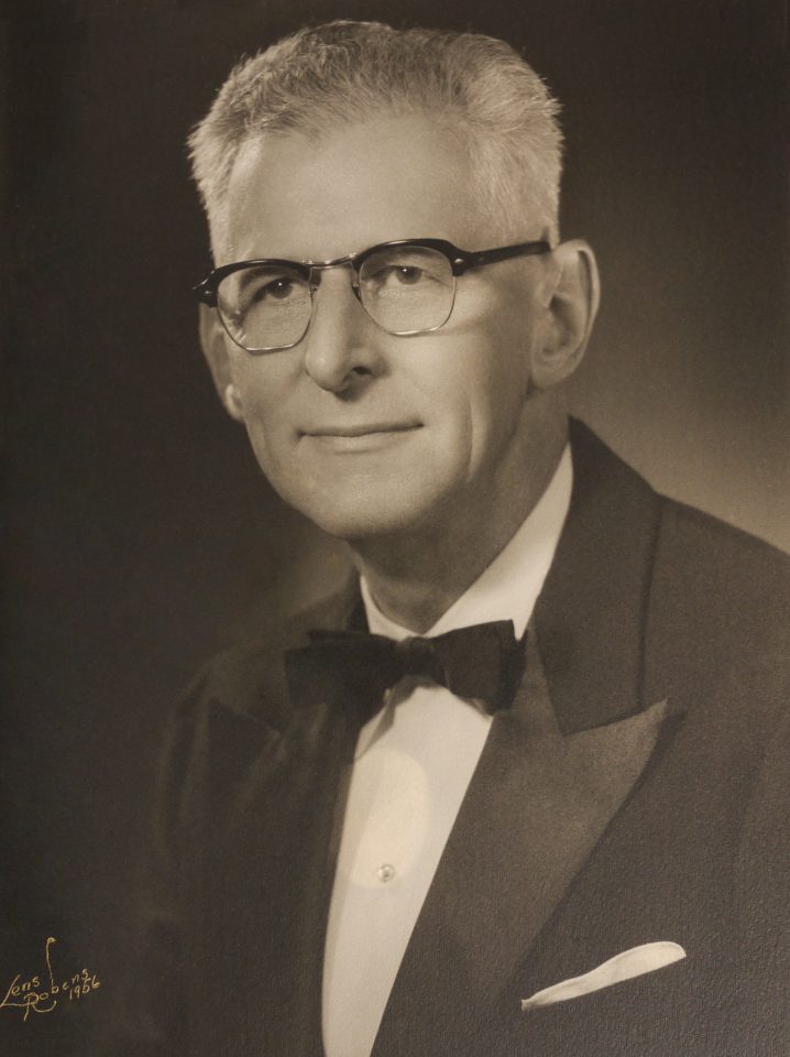 J Crawford Brown, PM 1955