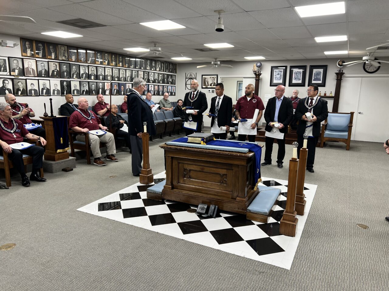 Meeting May 14th, 2024 — Master Mason Apron and Bible Ceremony