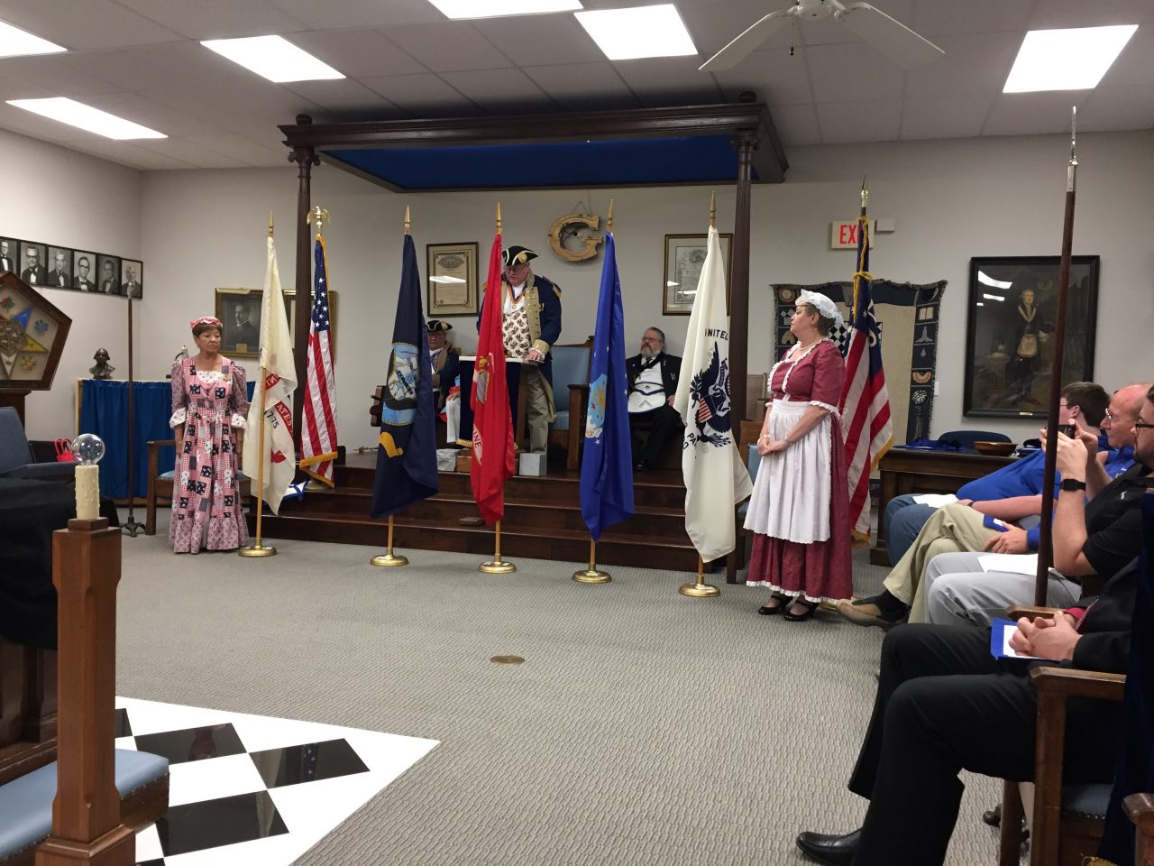 Flag Presentation by Sojourners Seminole Chapter #373 — November 13th, 2018