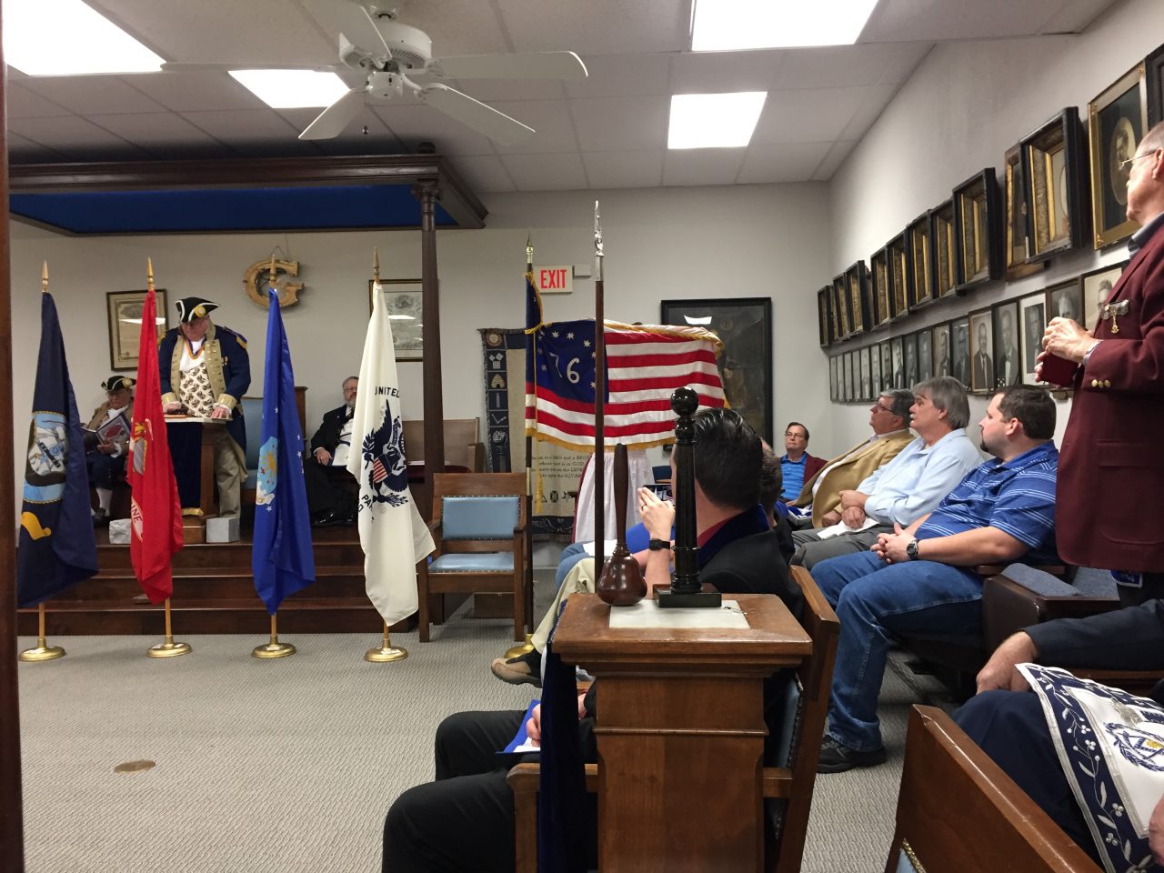 Flag Presentation by Sojourners Seminole Chapter #373 — November 13th, 2018