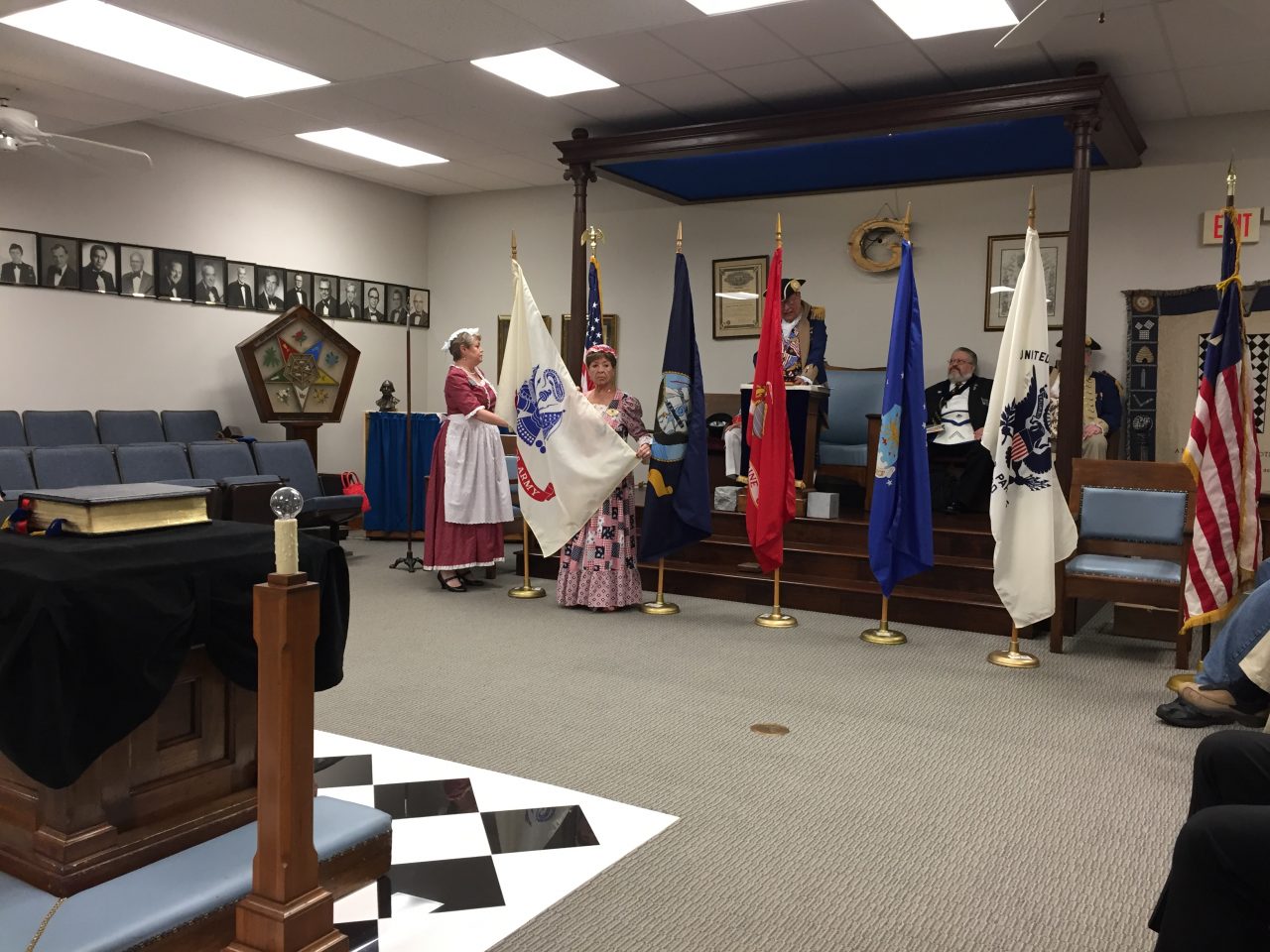 Flag Presentation by Sojourners Seminole Chapter #373 — November 13th, 2018