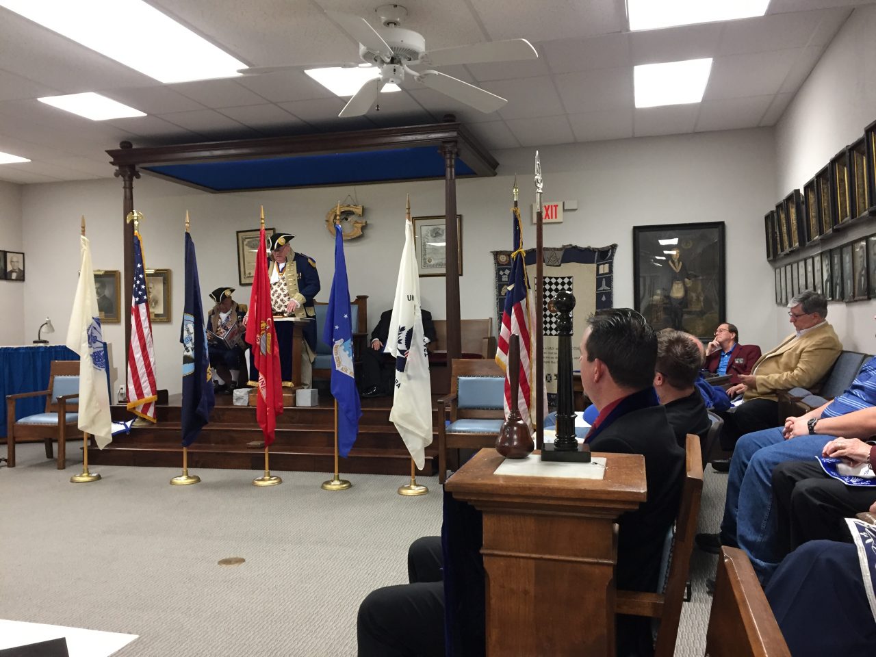 Flag Presentation by Sojourners Seminole Chapter #373 — November 13th, 2018
